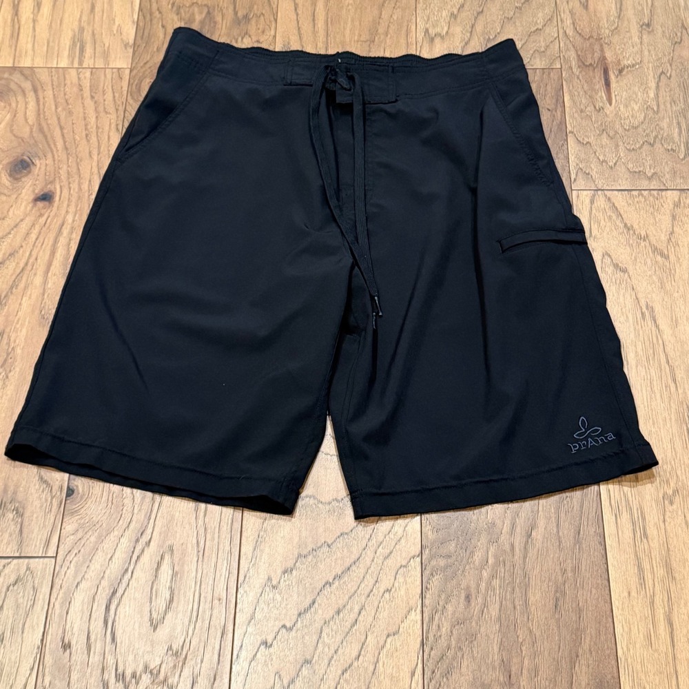 Prana Men's Mojo Black Shorts Size 34